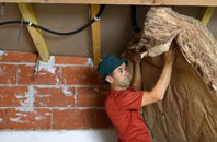 Old Fletton tapered roof insulation